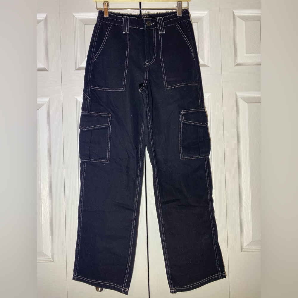 BDG Women's Black Utility Jeans